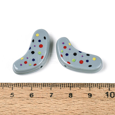 Printed Opaque Resin Beads RESI-N043-26D-1