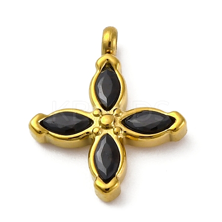 304 Stainless Steel Pendants STAS-C118-01G-02-1
