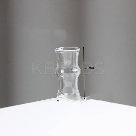 Glass Cups Miniature Ornaments MIMO-PW0001-150B-1