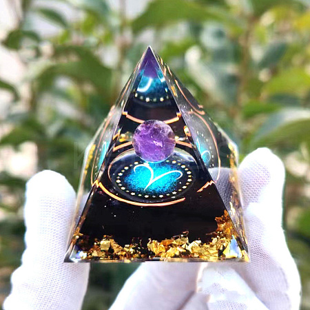 Orgonite Pyramid Resin Energy Generators PW-WG81790-04-1