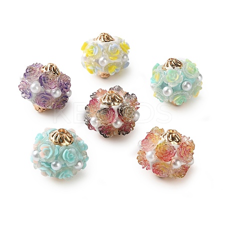 Handmade Polymer Clay Indonesia Beads IPDL-H001-02KCG-1