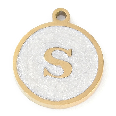 Ion Plating(IP) 201 Stainless Steel Pendants STAS-K288-02G-S-1