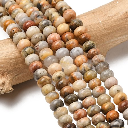 Natural Crazy Agate Beads Strands G-A280-A30-01-1