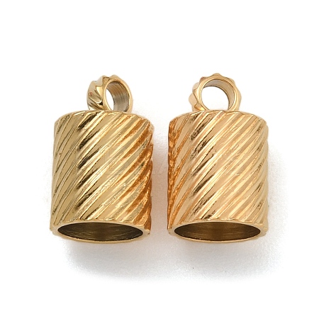 Ion Plating(IP) 304 Stainless Steel Cord Ends STAS-Z084-07G-01B-1