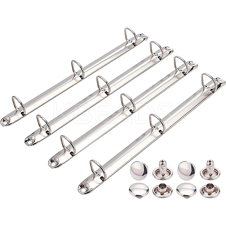 Steel A4 Notebook 3-Ring Binder Mechanism FIND-BC0003-19-1