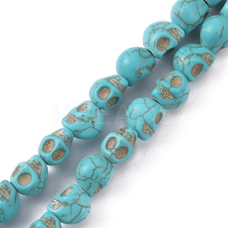 Synthetic Turquoise Beads Strands G-WH0015-06B-01-1