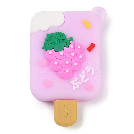 PVC Plastic Pendants KY-U004-02B-1