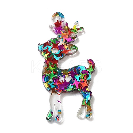Christmas Theme Acylic Pendants FIND-M035-04A-1