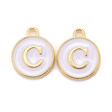 Golden Plated Alloy Charms ENAM-S118-01C-1