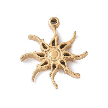 304 Stainless Steel Pendants STAS-E548-07G-1