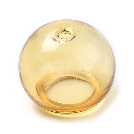 Transparent Glass Bead Cone GLAA-G100-01B-04-1