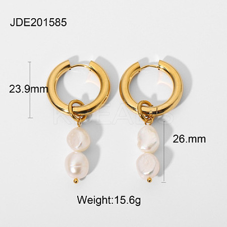 304 Stainless Steel Hoop Earrings FS-WG1861C-02-1