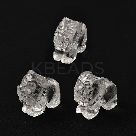 Chinese Zodiac Natural Quartz Crystal Carved Beads G-D300-01C-1