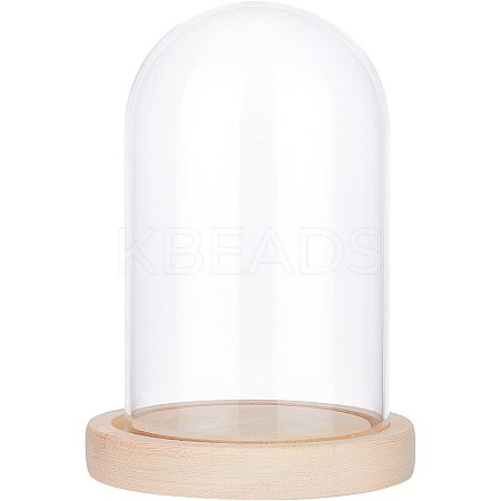 Glass Dome Cover ODIS-WH0010-41B-1