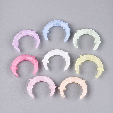 Transparent Acrylic Beads OACR-Q204-05-1