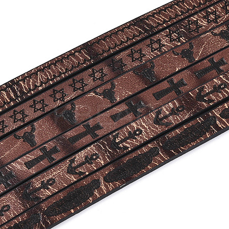 1.2M Flat PU Leather Cord LC-N006-05B-1