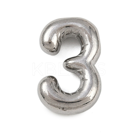 304 Stainless Steel Pendants STAS-P402-01P-03-1