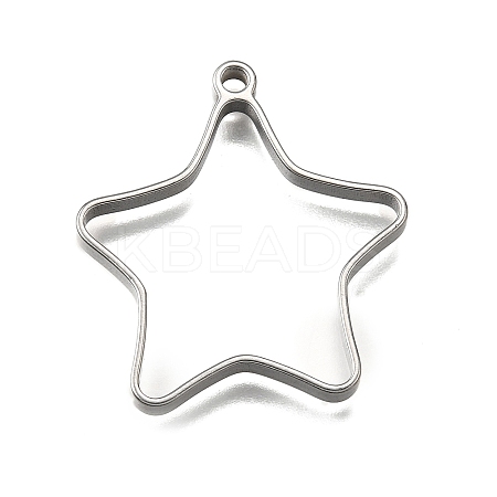304 Stainless Steel Pendants STAS-S181-01P-J-1