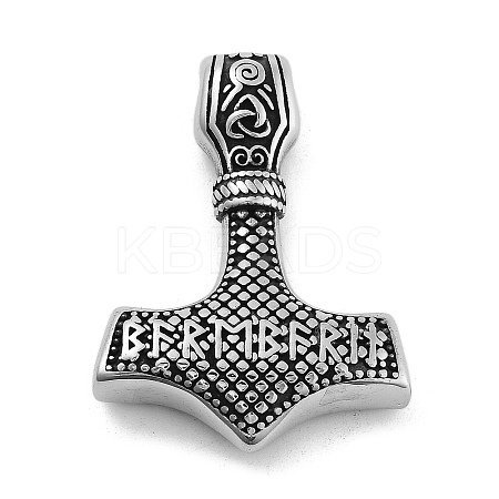 Viking 304 Stainless Steel Pendants STAS-N105-04A-AS-1