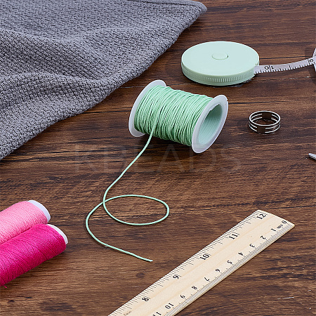 1 Roll Waxed Cotton Thread Cords YC-LP0001-01M-1
