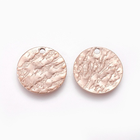 Ion Plating(IP) 304 Stainless Steel Charms LS-STAS-E455-04RG-15mm-1
