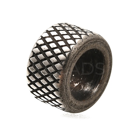 304 Stainless Steel European Beads STAS-R140-04AS-01-1