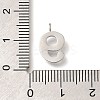 304 Stainless Steel Micro Pave Cubic Zirconia Pendants STAS-H228-01P-09-3