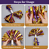 Plastic Cheerleading Pom Poms Cheerleading Hand Flowers AJEW-WH20010-90A-5