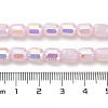 Imitation Jade Glass Beads Strands EGLA-D030-05A-4