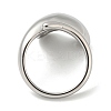 Non-Tarnish 304 Stainless Steel Cuff Rings RJEW-P096-01P-3