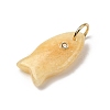 Natural Topaz Jade Pendants X-G-A297-01G-06-2