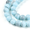 Baking Paint Glass Beads X1-DGLA-N013-10mm-03-3