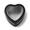Tinplate Iron Heart Shaped Candle Tins LS-CON-NH0001-01D-1