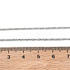 1.2MM 304 Stainless Steel Boston Link Chain Necklaces NJEW-D328-01P-03-3