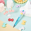 23Pcs Opaque Acrylic Beads OACR-TA0003-73-7
