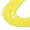 Transparent Glass Beads Strands EGLA-A034-T4mm-MB29-4
