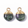 Natural Ruby in Zoisite Pendants X-G-S359-021B-2