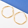 304 Stainless Steel Hoop Earrings EJEW-I320-25G-01-1