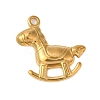 Ion Plating(IP) 304 Stainless Steel Pendants STAS-N103-14G-1