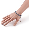 Adjustable Nylon Thread Braided Bead Bracelets BJEW-JB05822-01-4