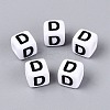 Opaque Acrylic Beads SACR-N020-04A-D-1