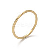 304 Stainless Steel Plain Band Rings STAS-I160-F-G-2