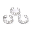 Tarnish Resistant 304 Stainless Steel Finger Rings LS-RJEW-L102-21P-1