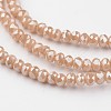 Electroplate Glass Beads Strands EGLA-P018-2mm-FR-A03-1
