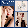 48Pcs 8 Styles 304 & 201 Stainless Steel Beads STAS-SC0009-35-5