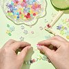 310Pcs 5 Styles Transparent Acrylic Beads MACR-CJ0001-65-4