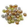 Faceted Resin European Beads RESI-C063-01E-1