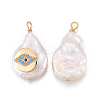Natural Cultured Freshwater Pearl Pendants PEAR-E013-36D-1
