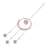 Glass Pendant Decoration DJEW-PW0019-11B-1