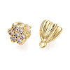 Brass Micro Pave Cubic Zirconia Charm KK-N231-237-2